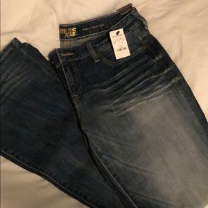 Stella regular low rise boot cut express jeans